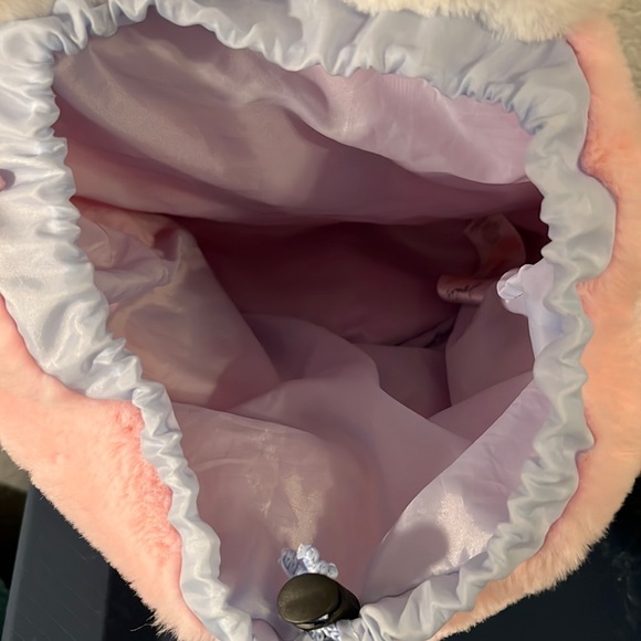 Joules Fuzzy Bunny Backpack - Picture 8 of 9